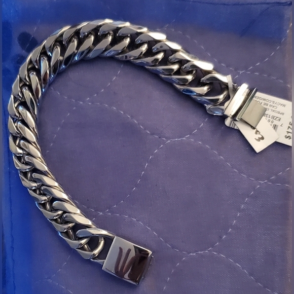Esquire Men's St. Steel Bracelet .NWT